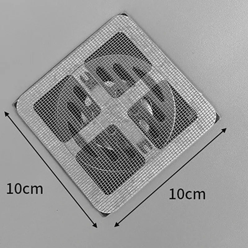 50PCS Disposable Shower Mesh Drain Hair Catcher