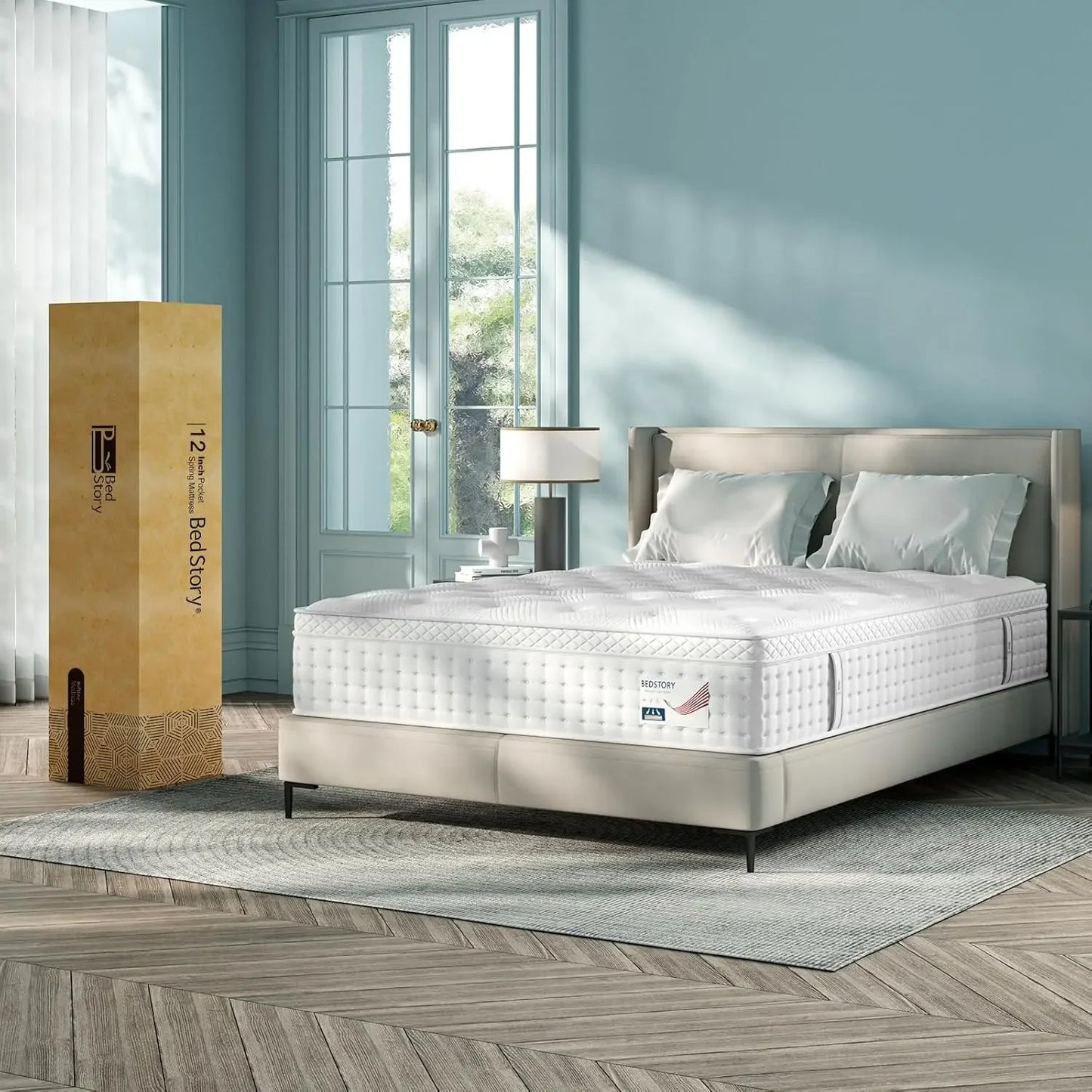 Queen 14" Deep Sleep Ergonomic Pain-Relief Memory Foam