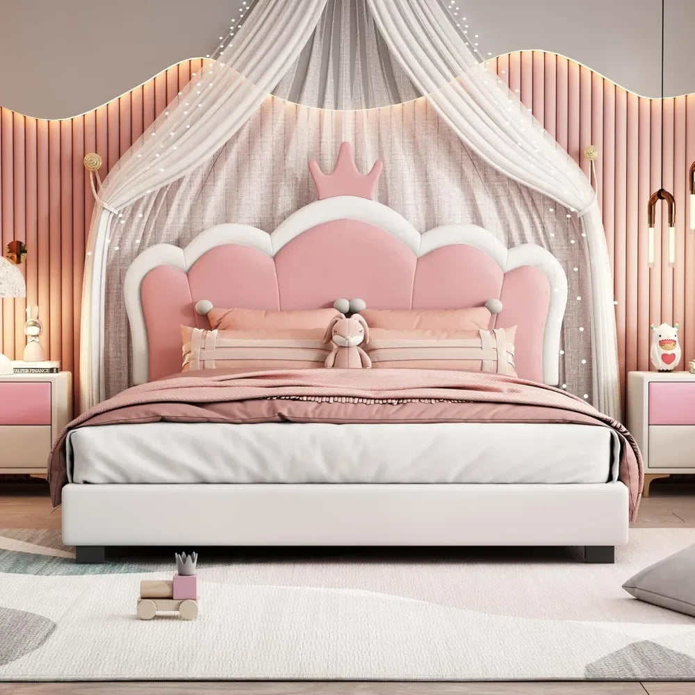 Full/Size Platform Bed With Headboard And Footboard