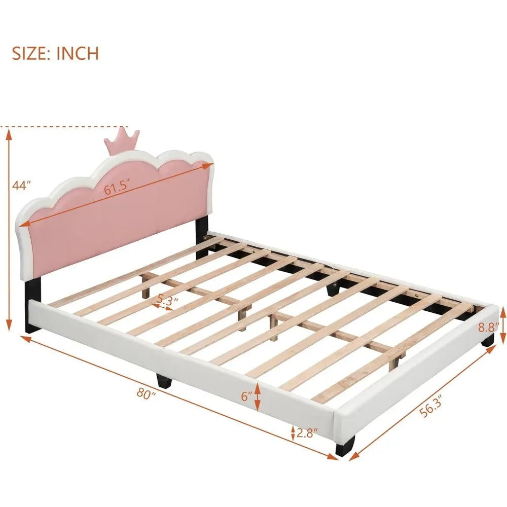 Full/Size Platform Bed With Headboard And Footboard