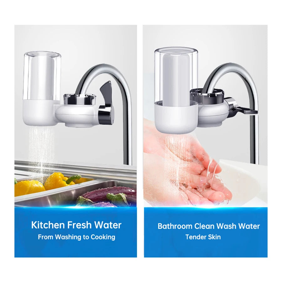 Water Filter, Sink Faucet Mount, Filtration System