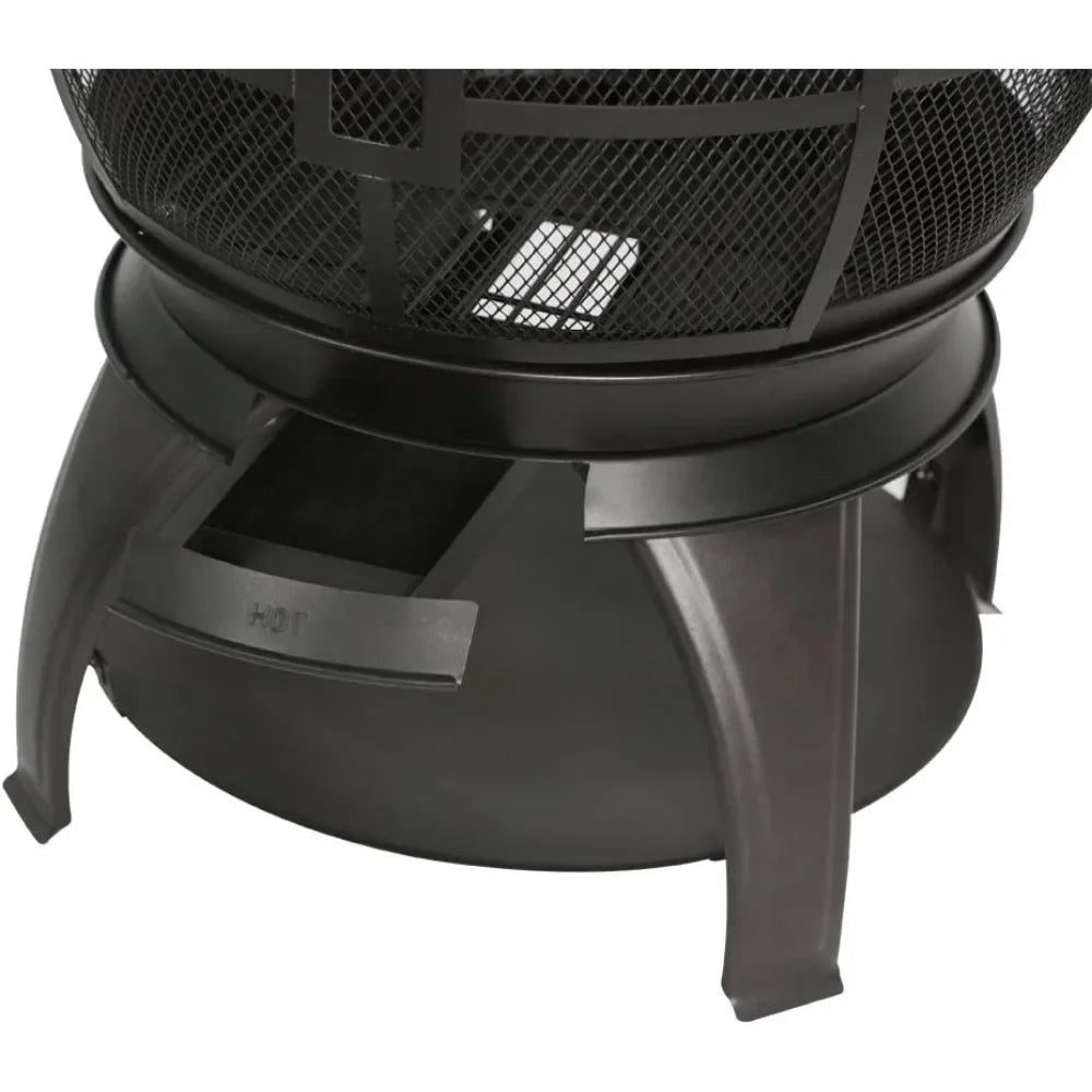 Wood Burning Fire Pits Chimenea Outdoor Fireplace