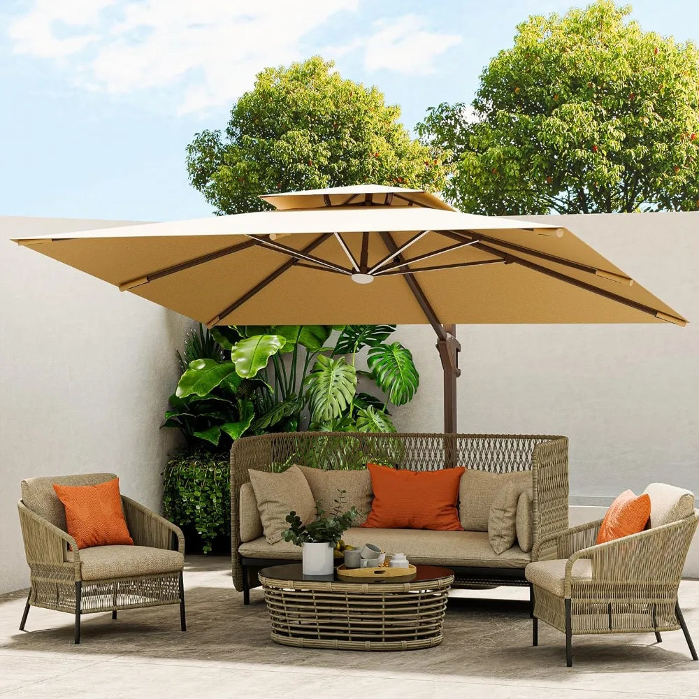 Beach Outdoor Garden Umbrellas/Terrace Patio Furniture