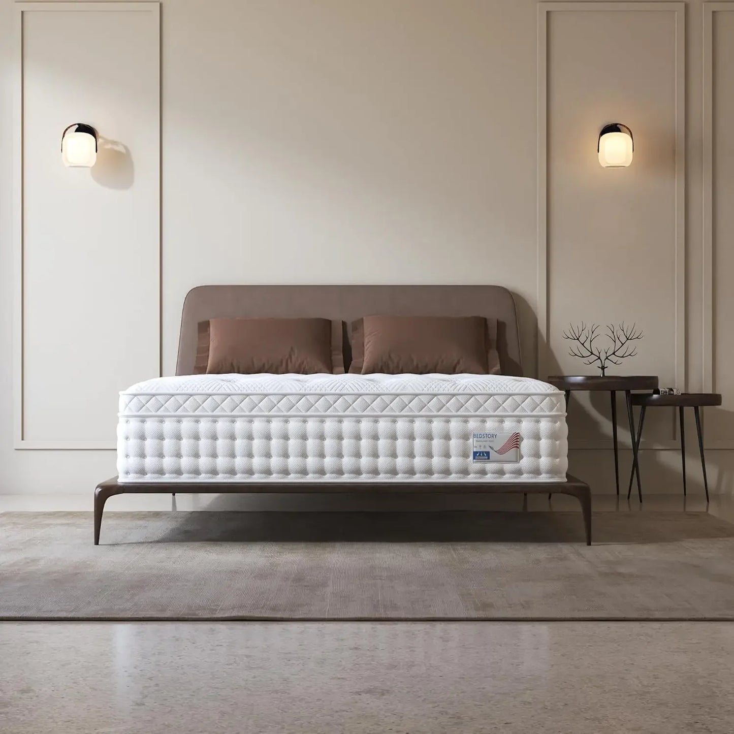 Queen 14" Deep Sleep Ergonomic Pain-Relief Memory Foam